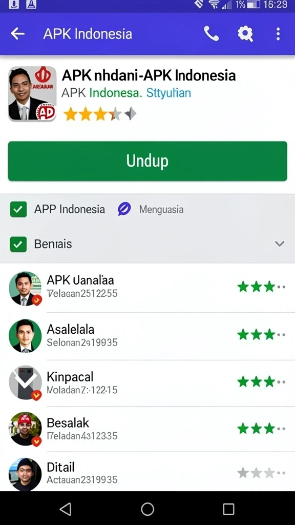Pratinjau antarmuka Review Aplikasi kastoto di x78
