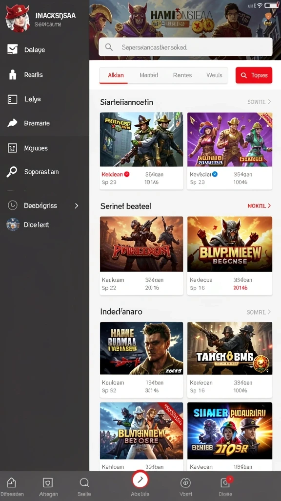 Pratinjau antarmuka Review Aplikasi ratudewi di x78
